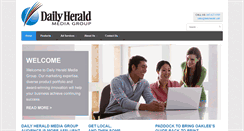 Desktop Screenshot of dailyheraldmediagroup.com
