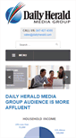 Mobile Screenshot of dailyheraldmediagroup.com
